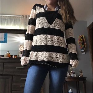 Light see through sweater